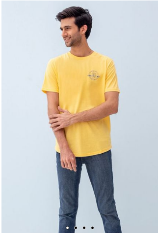 Yellow - Graphic Tees - Jersey - ZMGT21019